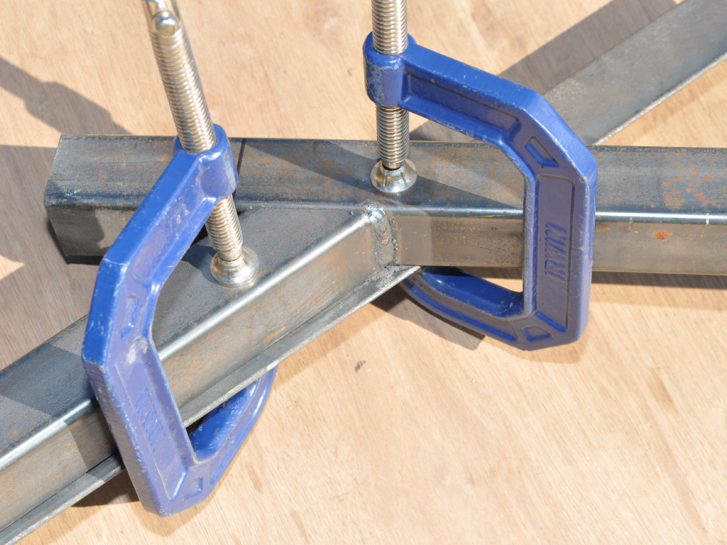 TimberWolf Recumbent Trike - simple steel tube frame